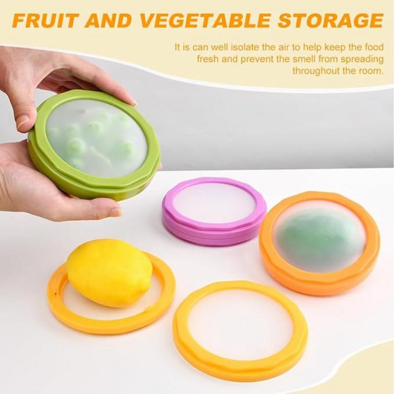 Silicone Veggie Keepers Silicone Fruit Storage Containers 4X Reusable Leak-Proof Space-Saving Onion Keeper For Salad Prep CHINA
Silicone Veggie Keepers Silicone Fruit Storage Containers 4X Reusable Leak-Proof Space-Saving Onion Keeper For Salad Prep CHINA