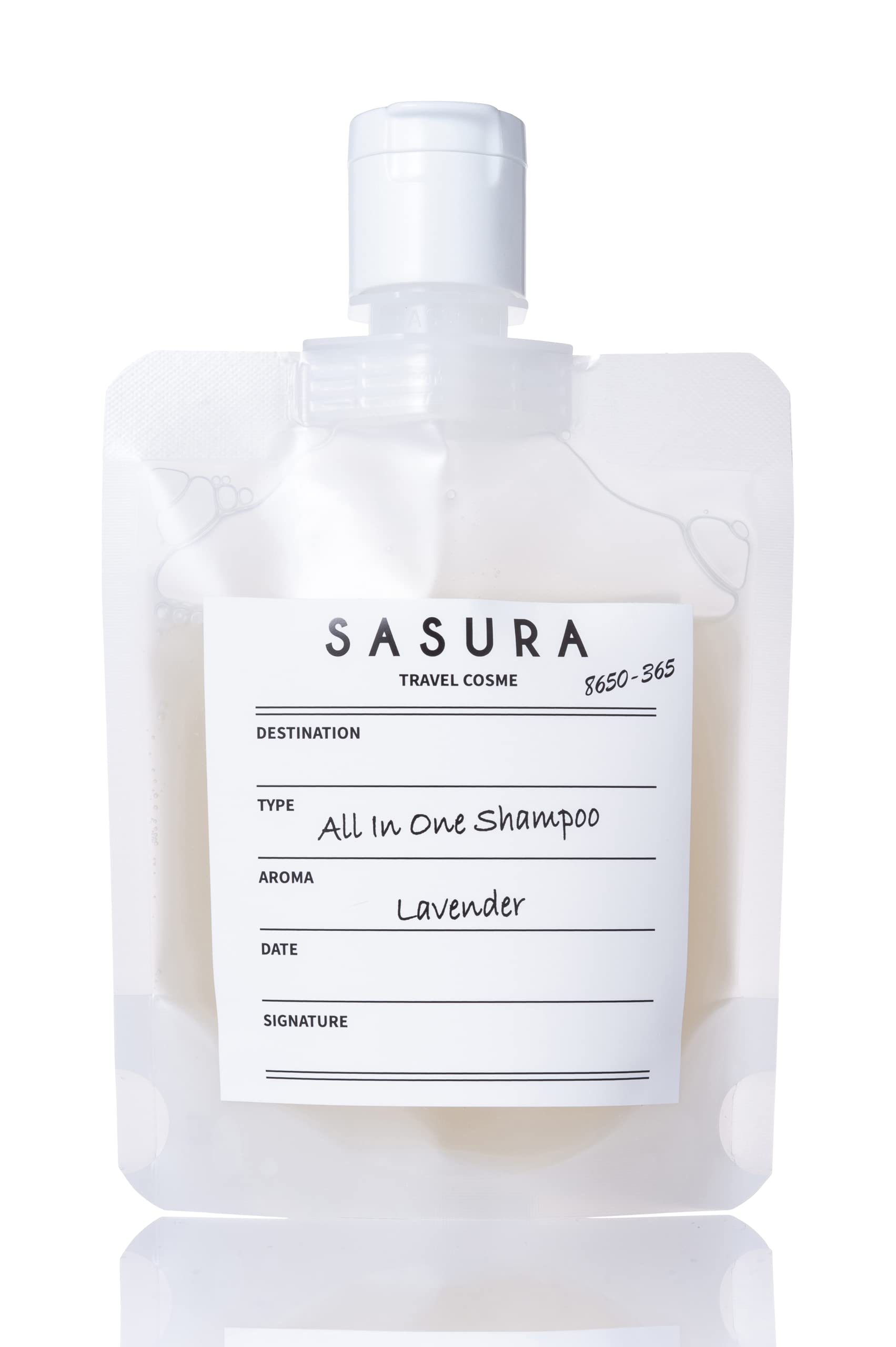 SASURA Rinse-in Shampoo for Travel 100ml Amino Acid Shampoo for Men and Women, Pouch, Travel
SASURA Rinse-in Shampoo for Travel 100ml Amino Acid Shampoo for Men and Women, Pouch, Travel