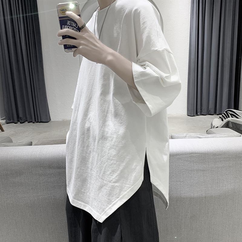 Men s Oversized Asymmetrical Hem Short Sleeve T-Shirt Casual Loose Fit Streetwear Top M білий
Men s Oversized Asymmetrical Hem Short Sleeve T-Shirt Casual Loose Fit Streetwear Top M білий