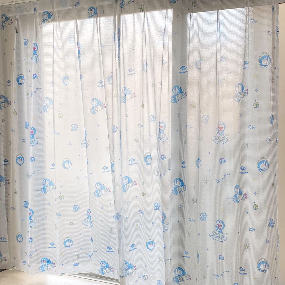 Sanrio Doraemon Doraemon UV Protection Lace 100 x 198 Set of I m Curtains, cm, 2, SB-598-S
Sanrio Doraemon Doraemon UV Protection Lace 100 x 198 Set of I m Curtains, cm, 2, SB-598-S