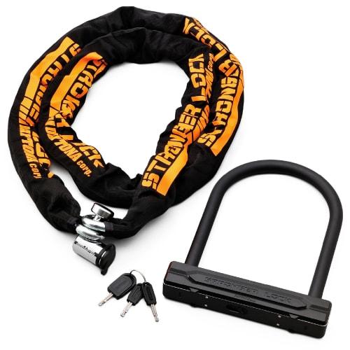 Daytona Motorcycle Bike Lock Manage 2 Locks with 1 Key Chain Lock 2.0m + U-shaped Lock Stronger Lock Set 31253
Daytona Motorcycle Bike Lock Manage 2 Locks with 1 Key Chain Lock 2.0m + U-shaped Lock Stronger Lock Set 31253