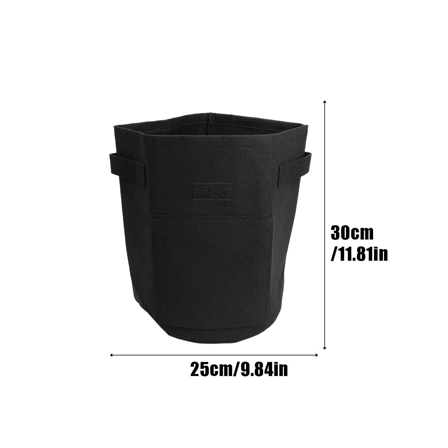 Non-woven Breathable Bags with Flap Window Garden Pot Vegetable Potato Fruits Planting Containers Growing Reusable Handle Bag
Non-woven Breathable Bags with Flap Window Garden Pot Vegetable Potato Fruits Planting Containers Growing Reusable Handle Bag