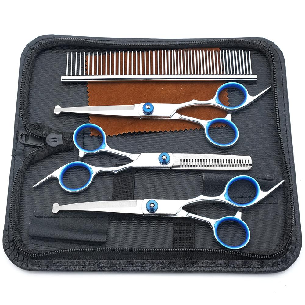 6 inches Ambidextrous Pet Safe Stainless Steel Scissors Dog Grooming Shears with round Head for Precision Trimming
6 inches Ambidextrous Pet Safe Stainless Steel Scissors Dog Grooming Shears with round Head for Precision Trimming