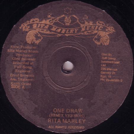 12inch Record RITA MARLEY - One Draw NONE Rita Marley Mus Jamaica Reggae, Ska & Dub Used
12inch Record RITA MARLEY - One Draw NONE Rita Marley Mus Jamaica Reggae, Ska & Dub Used