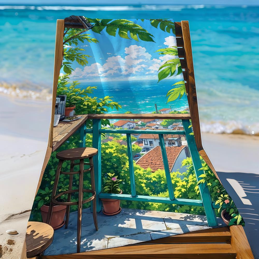 Art all these Summer Paintting Towel Sports Quick Dry Travel Camping Gear Sandproof Soft Light Large Beach Towel W40*H60(CM)
Art all these Summer Paintting Towel Sports Quick Dry Travel Camping Gear Sandproof Soft Light Large Beach Towel W40*H60(CM)