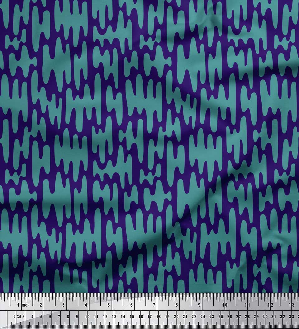 Soimoi Brown Японія Креп Сатин Тканина Liquid Drip Abstract Print Швейна Тканина метр 42 дюйма 42 Inch Wide - Poly Crepe синій
Soimoi Brown Японія Креп Сатин Тканина Liquid Drip Abstract Print Швейна Тканина метр 42 дюйма 42 Inch Wide - Poly Crepe синій