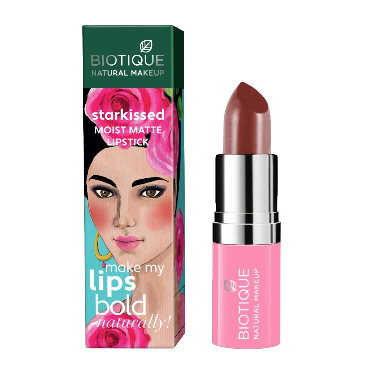 Увлажняющая матовая помада для губ Ночь свиданий (4,2 г), Starkissed Moist Matte Lipstick Date Night, Biotique
Увлажняющая матовая помада для губ Ночь свиданий (4,2 г), Starkissed Moist Matte Lipstick Date Night, Biotique