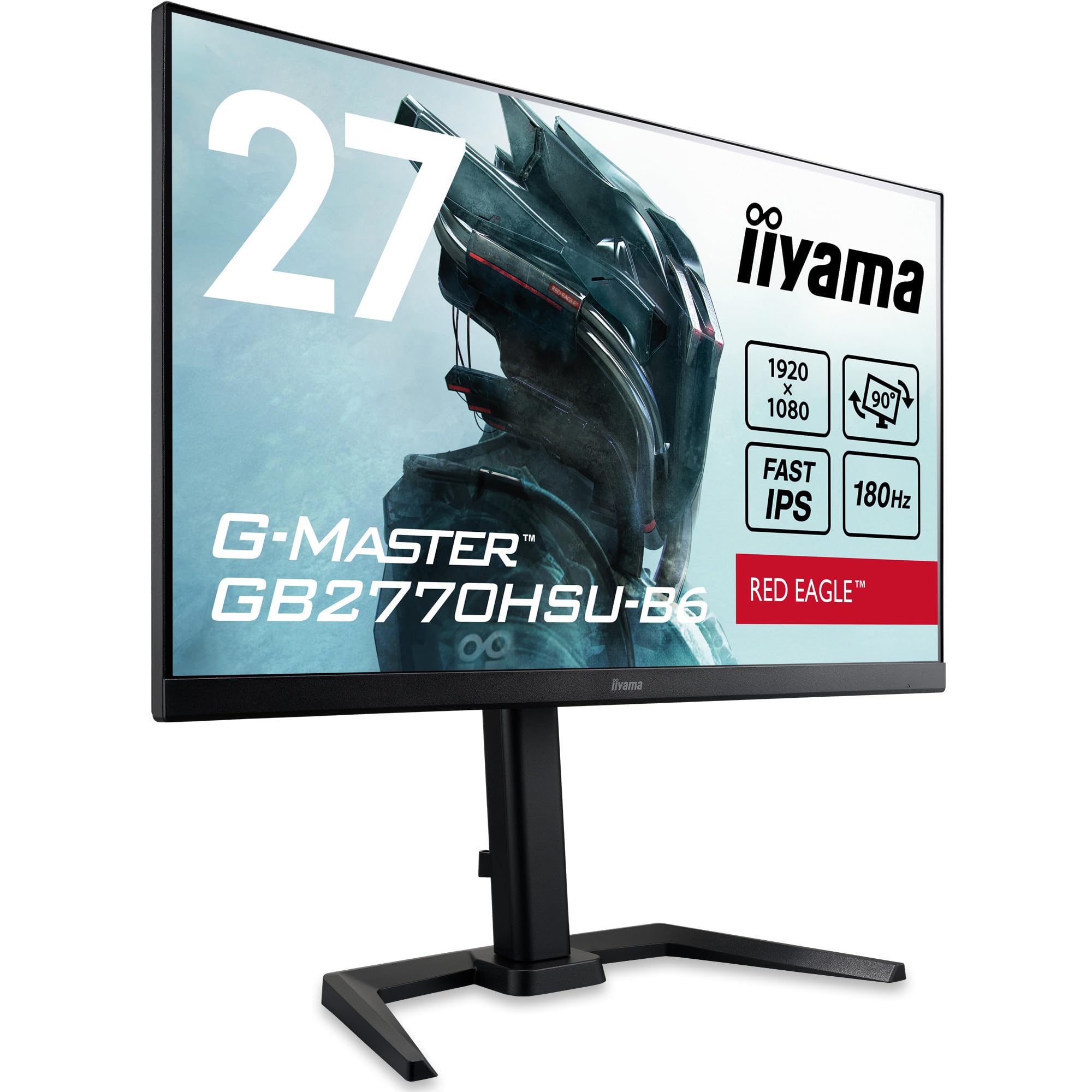G-MASTER Gaming Monitor Display 27 Inch 180Hz 0.2ms IPS Full HD Height Adjustment Vertical Rotation HDMI DisplayPort USB Hub All Cables Included 3
G-MASTER Gaming Monitor Display 27 Inch 180Hz 0.2ms IPS Full HD Height Adjustment Vertical Rotation HDMI DisplayPort USB Hub All Cables Included 3