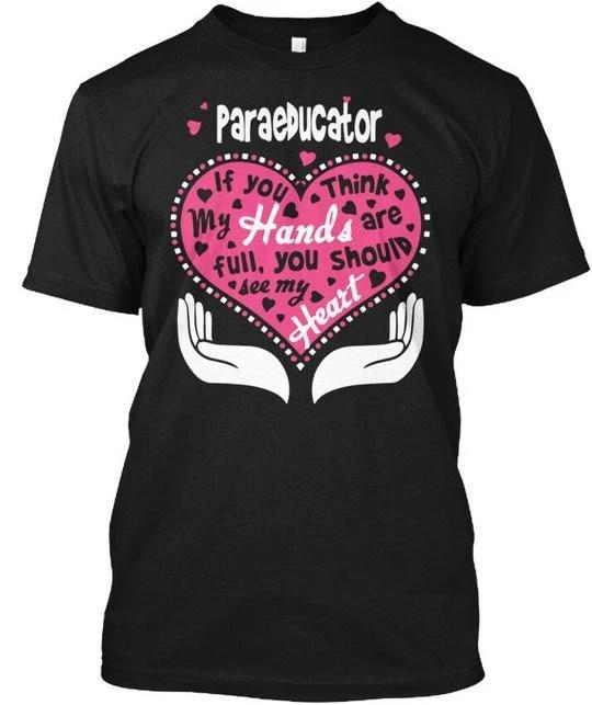 Paraeducator Teacher Full Heart If You Think My TTshirt Made in USA S-5XL 4XL
Paraeducator Teacher Full Heart If You Think My TTshirt Made in USA S-5XL 4XL