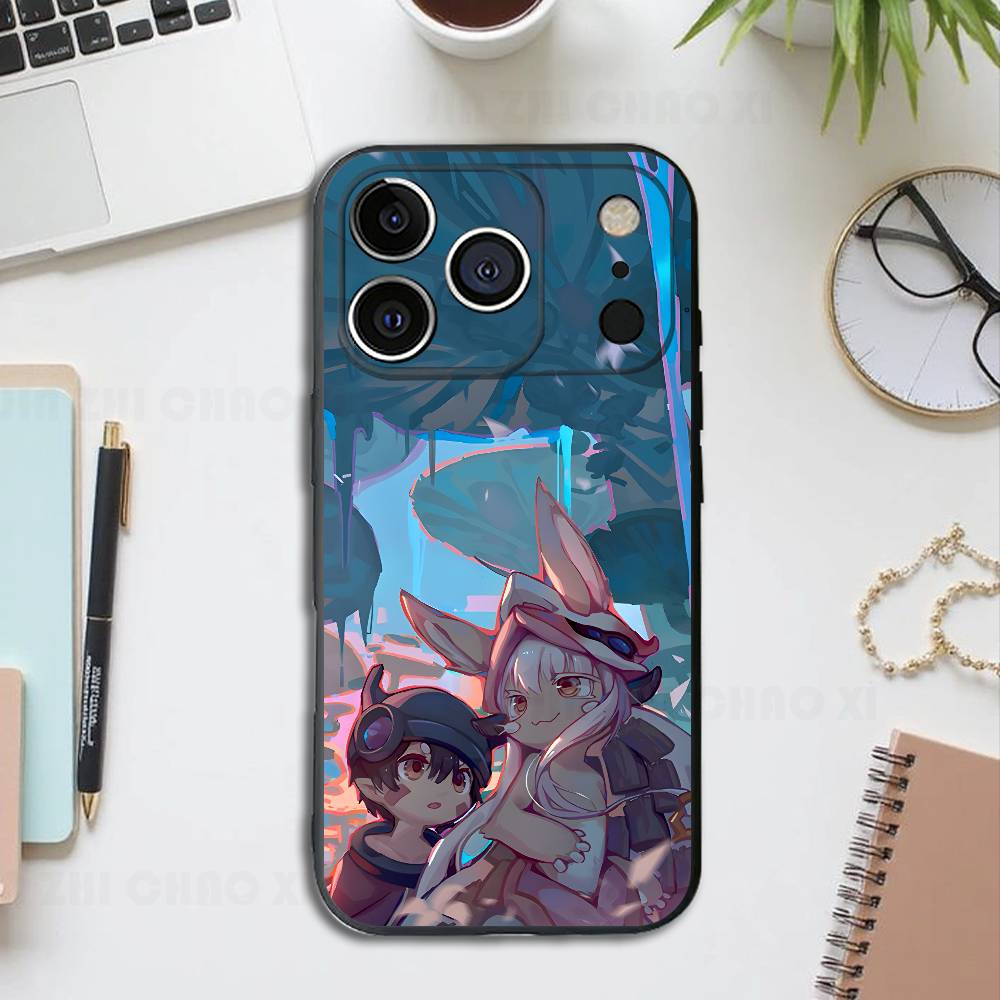 Abyss R-Riko Reg Nanachi Black Phone Case For IPhone 17 16 15 14 13 12 13 12 11 Pro Max Plus XS XR Silicone Soft Back Cover iPhone15plus
Abyss R-Riko Reg Nanachi Black Phone Case For IPhone 17 16 15 14 13 12 13 12 11 Pro Max Plus XS XR Silicone Soft Back Cover iPhone15plus