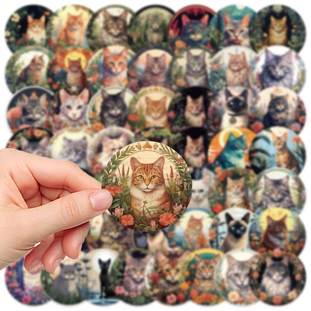50PCS Waterproof Vintage Cartoon Cat Stickers Cartoon Cat Laptop Cats Decals Phone Case Decoration 50pcs
50PCS Waterproof Vintage Cartoon Cat Stickers Cartoon Cat Laptop Cats Decals Phone Case Decoration 50pcs