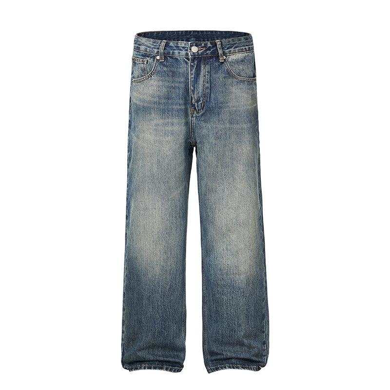 Новые американские ретро джинсы в стиле хай-стрит мужские свободные прямые брюки с широкими штанинами 38 синий
Новые американские ретро джинсы в стиле хай-стрит мужские свободные прямые брюки с широкими штанинами 38 синий