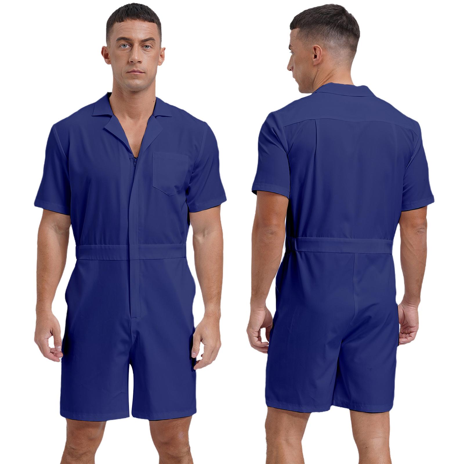 Чоловічий повсякденний вуличний одяг Однотонний комбінезон карго Комбінезон комбінезон на блискавці Вільні шорти Штани Комбінезон Спортивний костюм із кишенею S
Чоловічий повсякденний вуличний одяг Однотонний комбінезон карго Комбінезон комбінезон на блискавці Вільні шорти Штани Комбінезон Спортивний костюм із кишенею S