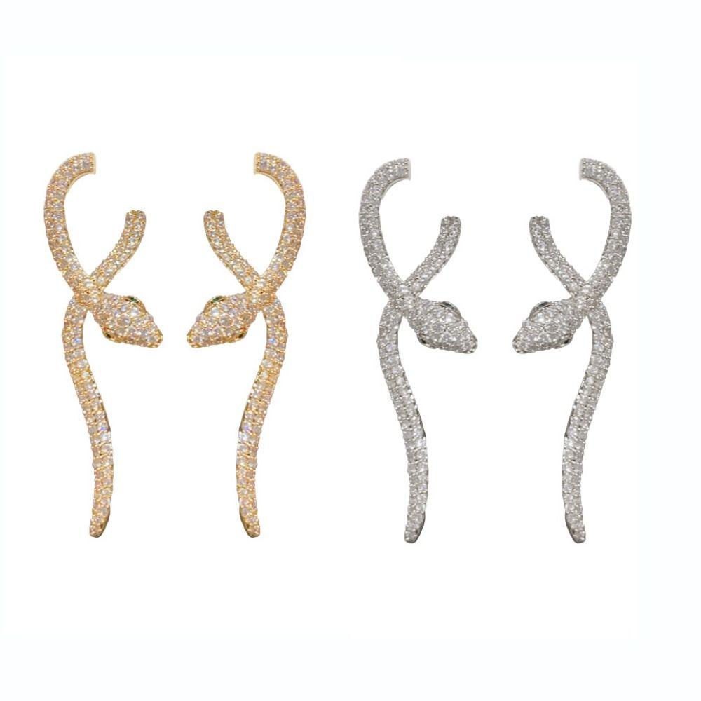 2pcs Gothic Snake Stud Earrings Vintage Zodiac Snake Earrings 3D Long Snake Earrings Friend Gifts золотой
2pcs Gothic Snake Stud Earrings Vintage Zodiac Snake Earrings 3D Long Snake Earrings Friend Gifts золотой