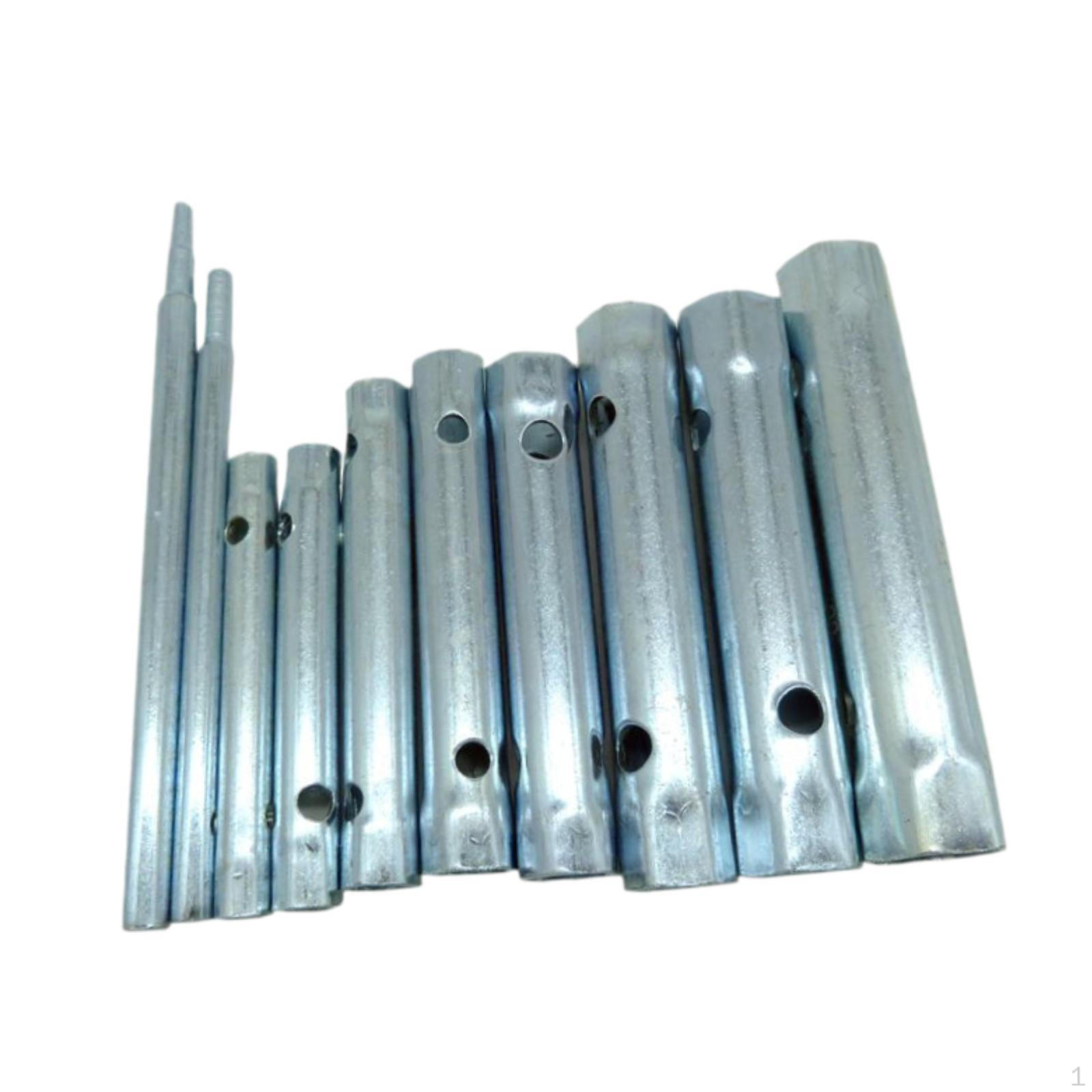 10Pcs Dual Ended Wrench Socket Set Hexagonal Threaded Sleeve Tool Bathroom Faucet Nut Removal
10Pcs Dual Ended Wrench Socket Set Hexagonal Threaded Sleeve Tool Bathroom Faucet Nut Removal