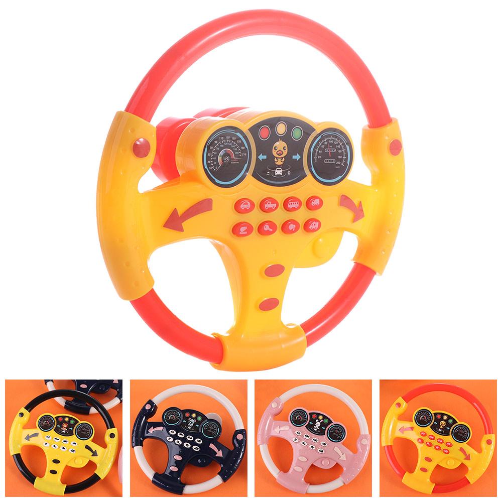 Multi Functional Simulation Steering Wheel Toys Electric Copilot Steering Wheel Infant синій
Multi Functional Simulation Steering Wheel Toys Electric Copilot Steering Wheel Infant синій