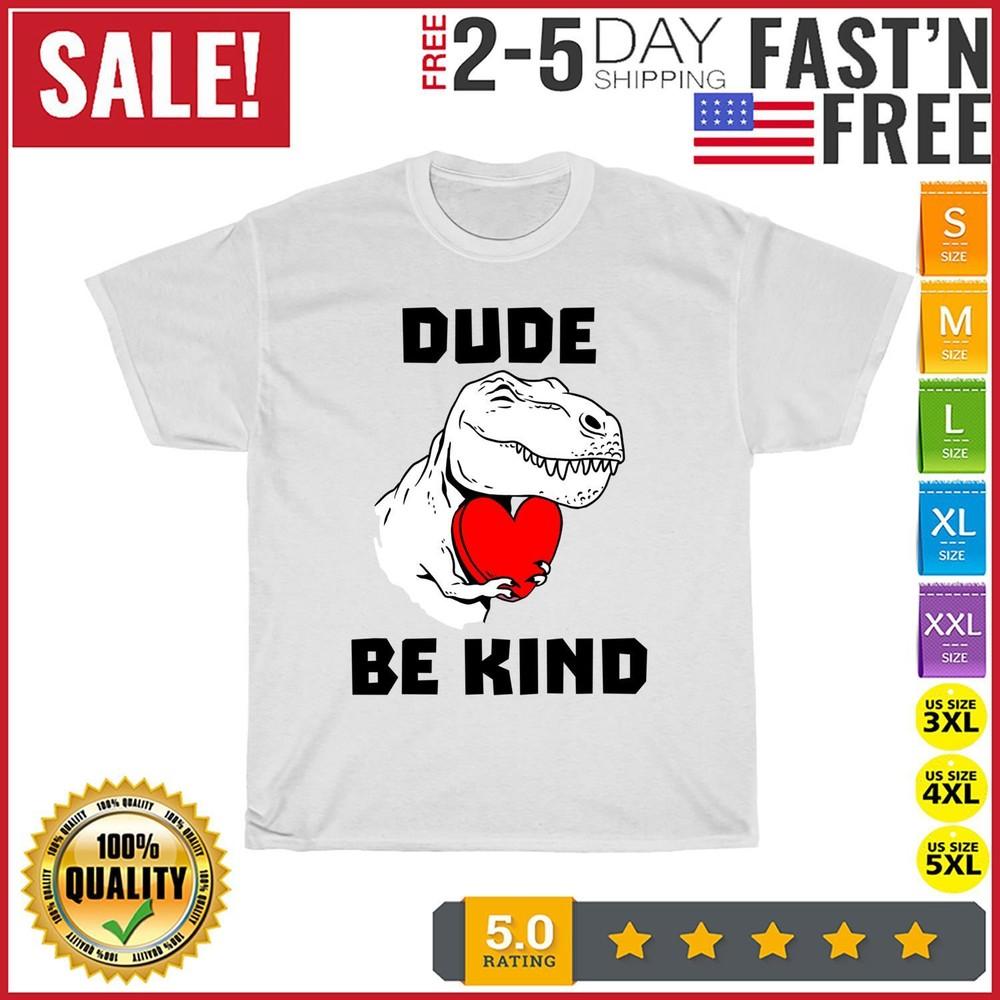 Dude Be Kind T Rex Heart Unity Day Dinosaur Orange Vintage T Shirt Men Women XL
Dude Be Kind T Rex Heart Unity Day Dinosaur Orange Vintage T Shirt Men Women XL