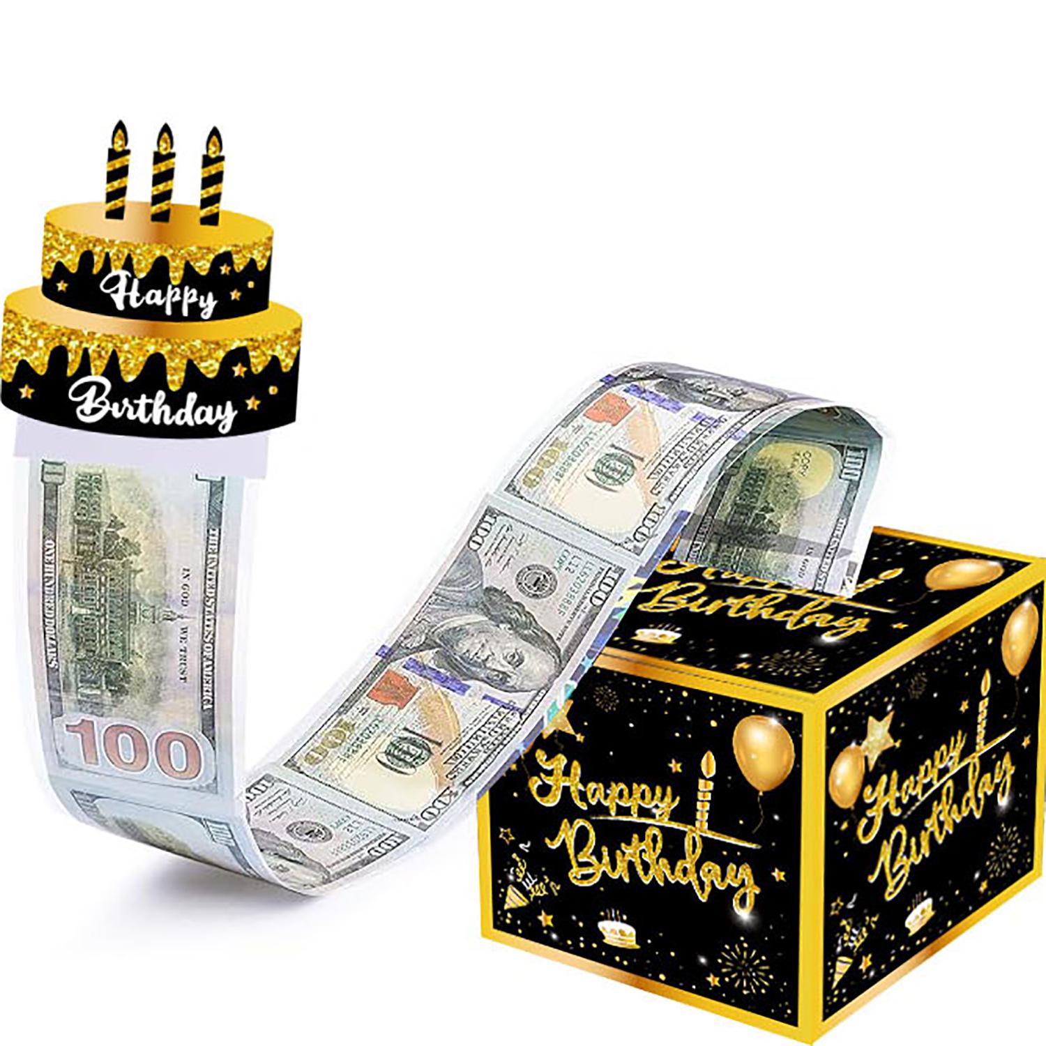 In-Stock Birthday Money Box Surprise - Pull-Out Cash Gift & Party Decoration
In-Stock Birthday Money Box Surprise - Pull-Out Cash Gift & Party Decoration