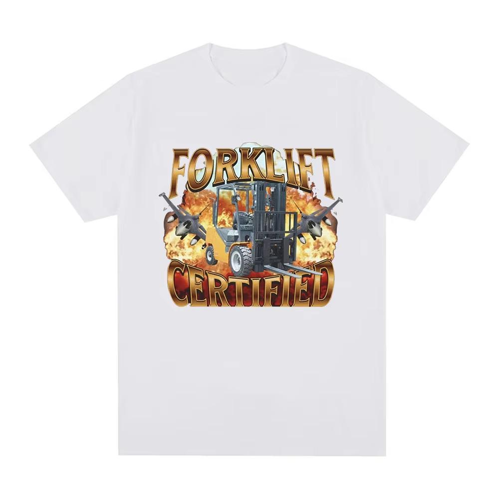 Forklift Certified Operator Funny Meme Graphic TShirts Unisex Women Fashion Vintage Short Sleeve Tshirt Casual Oversized T Shirt S
Forklift Certified Operator Funny Meme Graphic TShirts Unisex Women Fashion Vintage Short Sleeve Tshirt Casual Oversized T Shirt S