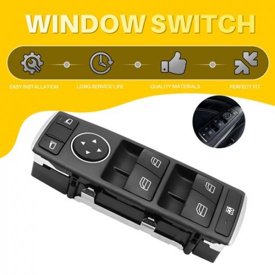 Black Master Power Window Switch Front Left For Mercedes-Benz W176 W246 C117 EXV
Black Master Power Window Switch Front Left For Mercedes-Benz W176 W246 C117 EXV