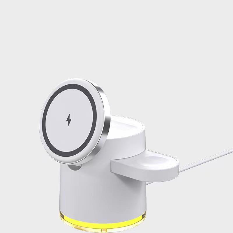 4-in-1 Folding Magnetic Wireless Charger, 15W Fast Charge for Apple & Samsung Phones & Watches білий
4-in-1 Folding Magnetic Wireless Charger, 15W Fast Charge for Apple & Samsung Phones & Watches білий