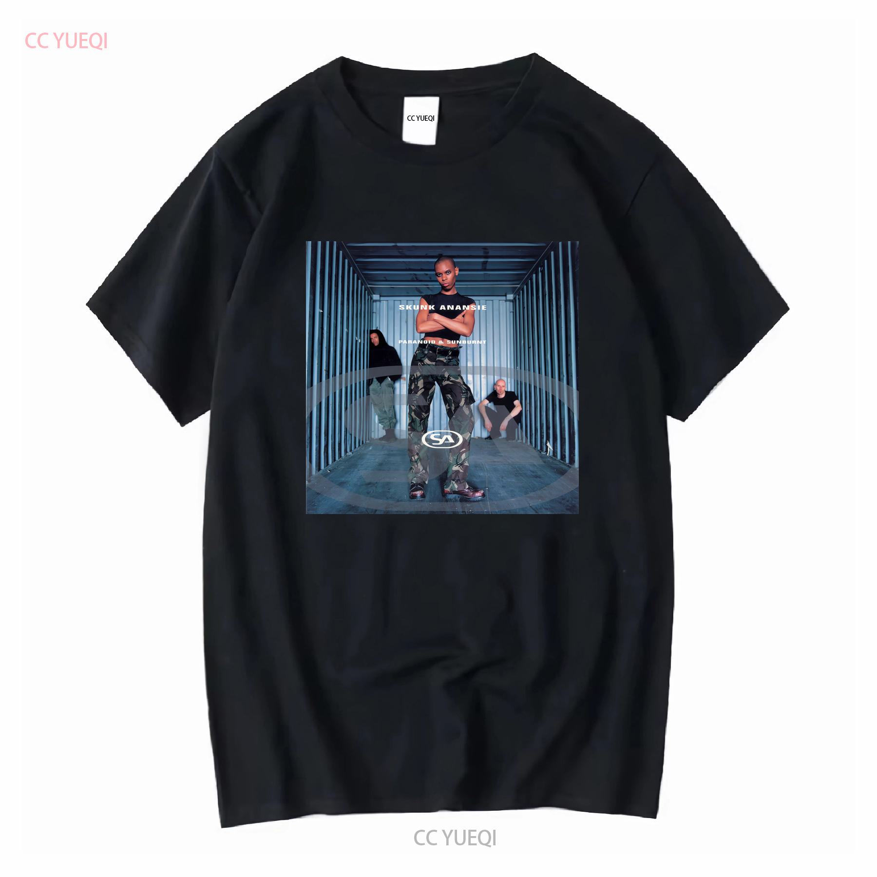 Skunk Anansie Band Paranoid Sunburnt T Shirt Cotton All Size vintage Washed Soft Comfortable streetwear Slightly Stylish 4XL
Skunk Anansie Band Paranoid Sunburnt T Shirt Cotton All Size vintage Washed Soft Comfortable streetwear Slightly Stylish 4XL