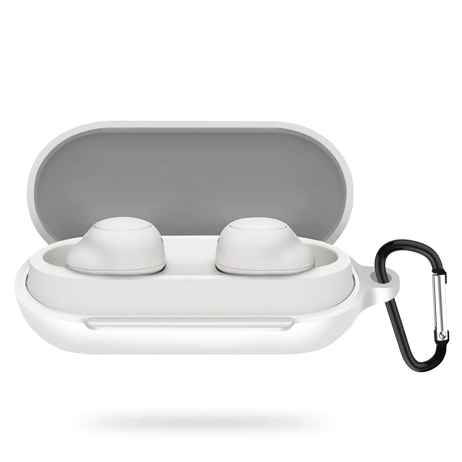 ANYOI Сумісний з Sony Рідкий силікон Видимий Легкий Бездротова зарядка Простий Тонкий Дизайн з Карабіном Чохол для WF-C700N, Ультратонкий Матеріал, Світлодіод, білий
ANYOI Сумісний з Sony Рідкий силікон Видимий Легкий Бездротова зарядка Простий Тонкий Дизайн з Карабіном Чохол для WF-C700N, Ультратонкий Матеріал, Світлодіод, білий