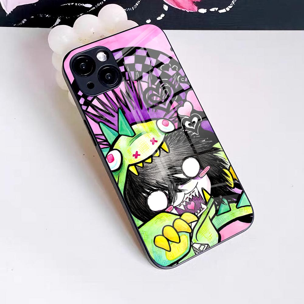 Love Black And Cute Emo Phone Case For IPhone 17 Pro Max 16 15 14 Pro Max 13 11 X Xs Xr 8 7Plus Glass Cover iPhone 15 Plus
Love Black And Cute Emo Phone Case For IPhone 17 Pro Max 16 15 14 Pro Max 13 11 X Xs Xr 8 7Plus Glass Cover iPhone 15 Plus