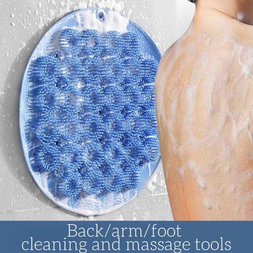 Solid Color Bath Brush TPR Exfoliating Brush Mat Bathing Accessories Back Scrubber Cleansing рожевий
Solid Color Bath Brush TPR Exfoliating Brush Mat Bathing Accessories Back Scrubber Cleansing рожевий