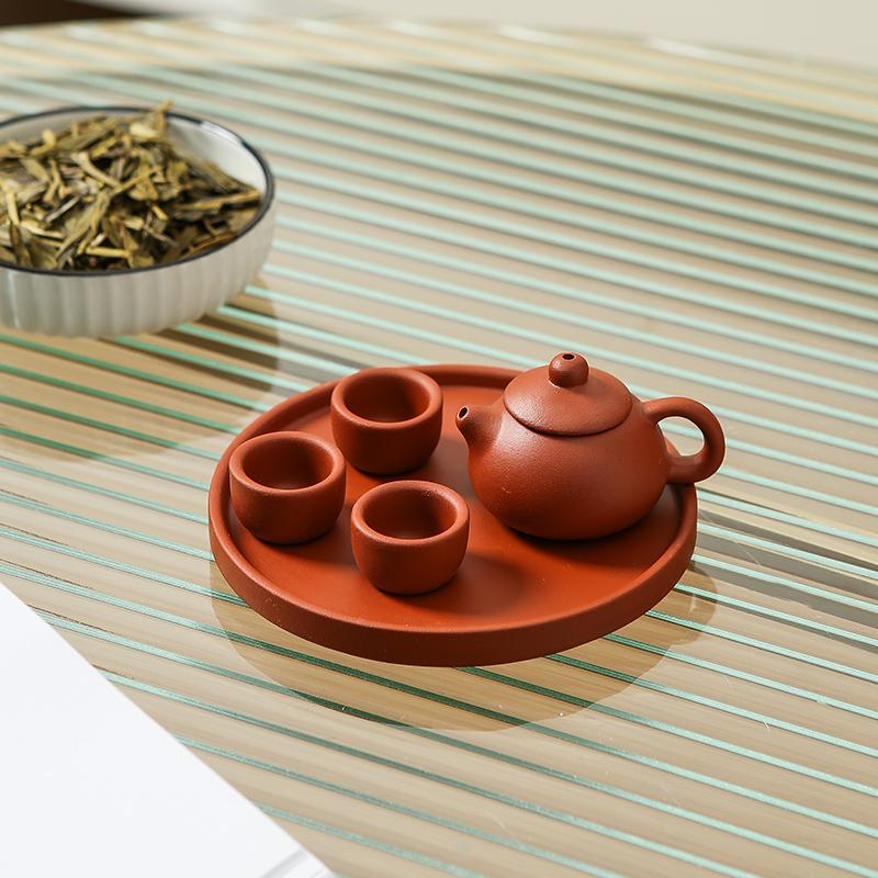 5pcs/set Mini Purple Clay Tea Set Children s Gift Desktop Tea Pet Ornament Home Teapot Set Room Bar Counter Drinking Utensils
5pcs/set Mini Purple Clay Tea Set Children s Gift Desktop Tea Pet Ornament Home Teapot Set Room Bar Counter Drinking Utensils