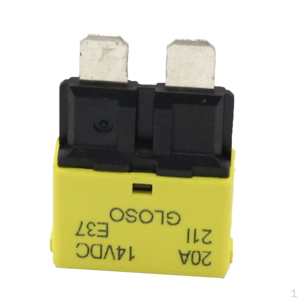20A Fuse Circuit Breaker Automatic Reset Trip Function In Blade Housing
20A Fuse Circuit Breaker Automatic Reset Trip Function In Blade Housing