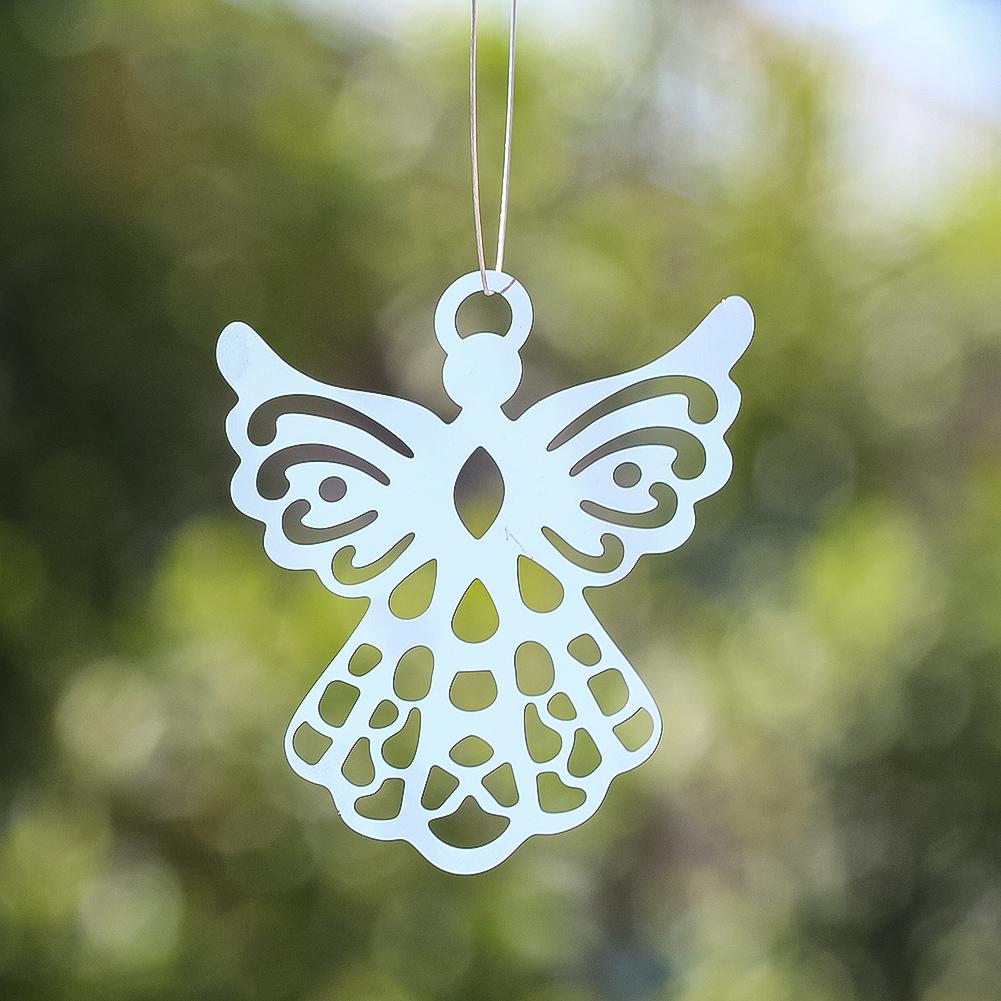 2PCS Angel Wing Hanging Suncatcher Religious DIY Metal Wind Chimes Spinner Connector Pendant Mirror Garden Decor Bird Deterrent
2PCS Angel Wing Hanging Suncatcher Religious DIY Metal Wind Chimes Spinner Connector Pendant Mirror Garden Decor Bird Deterrent