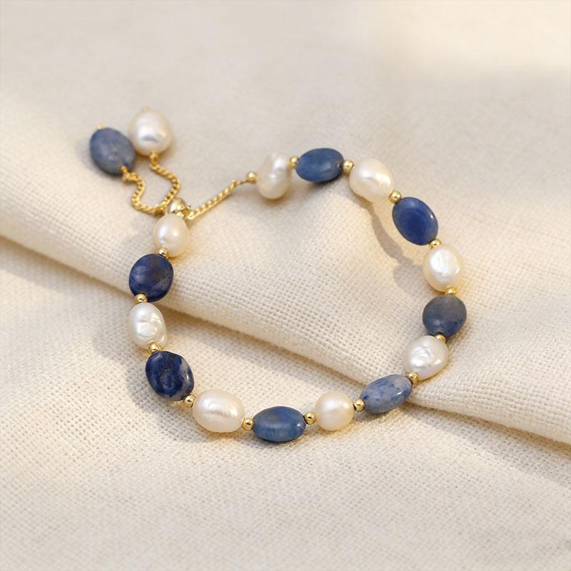 Blue Dongling Jade Natural Freshwater Pearl Bracelet Girls Versatile Premium Adjustable Crystal Jewelry 2026 18CM
Blue Dongling Jade Natural Freshwater Pearl Bracelet Girls Versatile Premium Adjustable Crystal Jewelry 2026 18CM