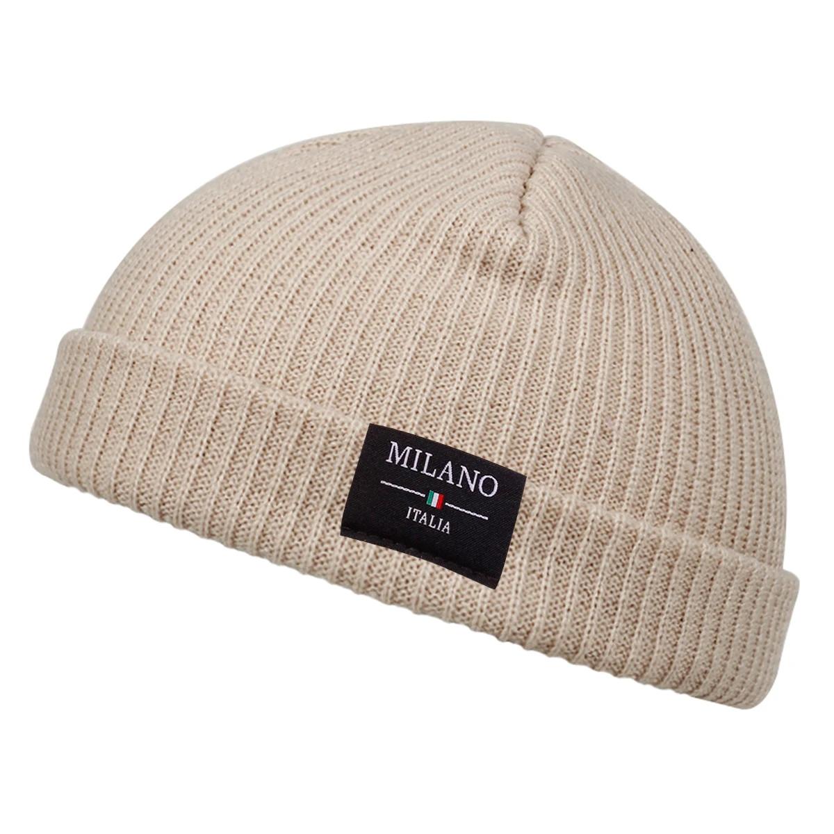 Unisex MILANO ITALIA Sewing Label Beanies Hats Autumn and Winter Warm Knitted Hat Hip Hop Boy Girls Caps хакі
Unisex MILANO ITALIA Sewing Label Beanies Hats Autumn and Winter Warm Knitted Hat Hip Hop Boy Girls Caps хакі