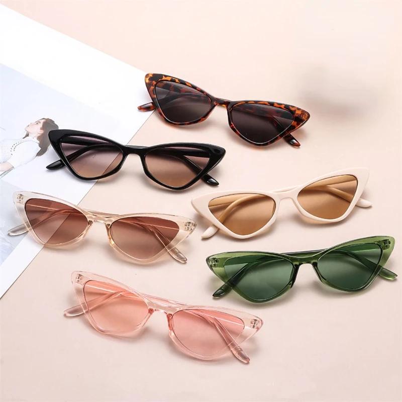 Fashion Women Vintage Small Cat Eye Sunglasses Plastic Frame Retro Sun Glasses UV400 Protective Eyewear Trendy Streetwear Eye Glasses
Fashion Women Vintage Small Cat Eye Sunglasses Plastic Frame Retro Sun Glasses UV400 Protective Eyewear Trendy Streetwear Eye Glasses