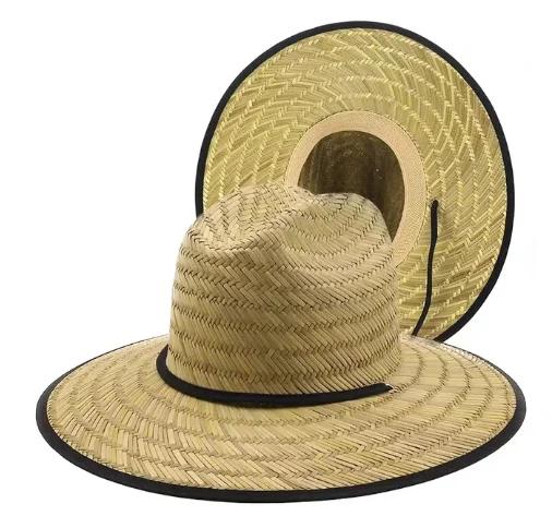 Classic Handwork Women Men Lifeguard Hat Straw Summer Beach Sun hat Outdoor Summer Wide Brim Panama Straw Womens Summer Hat 55-58cm солом яний
Classic Handwork Women Men Lifeguard Hat Straw Summer Beach Sun hat Outdoor Summer Wide Brim Panama Straw Womens Summer Hat 55-58cm солом яний
