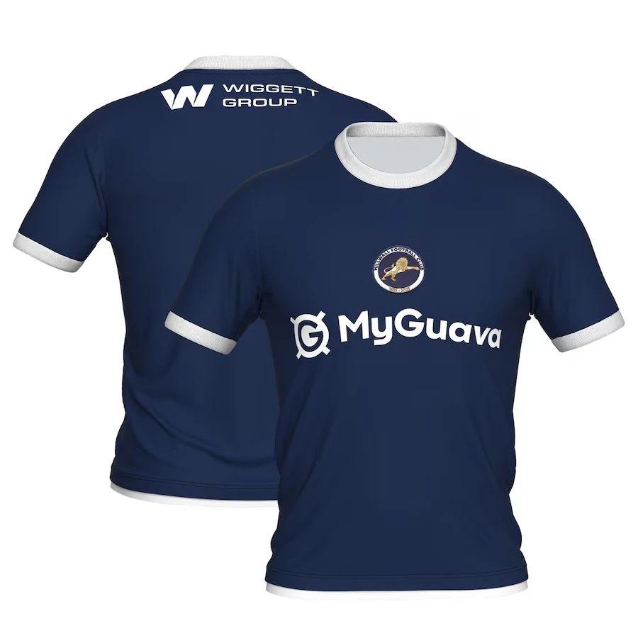 English Football Millwall Home and Away Jerseys Quick Drying Breathable Sports T-shirt Unisex Training Uniform Tees XXXL
English Football Millwall Home and Away Jerseys Quick Drying Breathable Sports T-shirt Unisex Training Uniform Tees XXXL