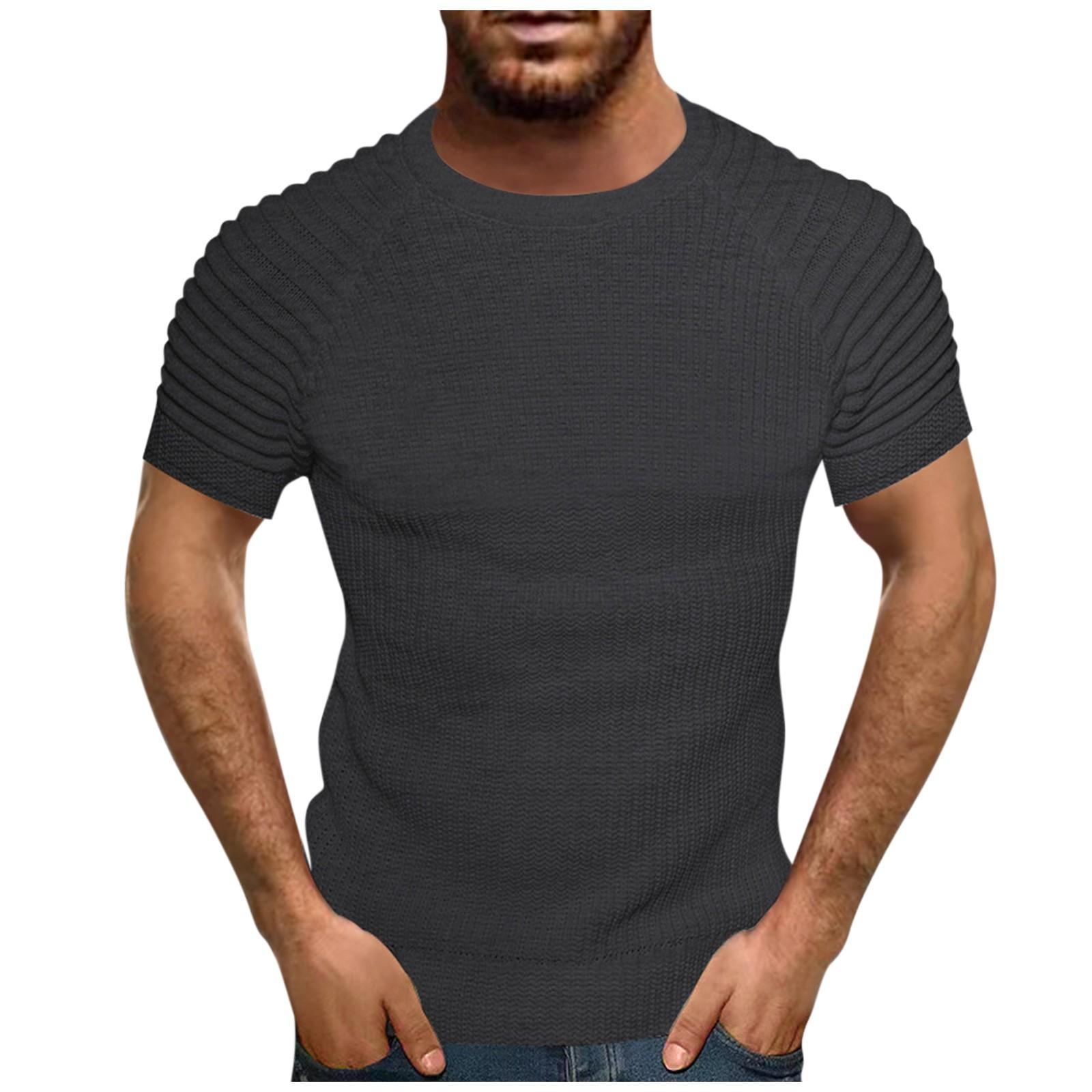 Мужская повседневная футболка с короткими рукавами и нижней рубашкой с рукавами реглан XXXL
Мужская повседневная футболка с короткими рукавами и нижней рубашкой с рукавами реглан XXXL