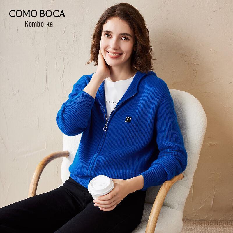 Женский кашемировый кардиган на молнии с капюшоном класса люкс XL
Женский кашемировый кардиган на молнии с капюшоном класса люкс XL