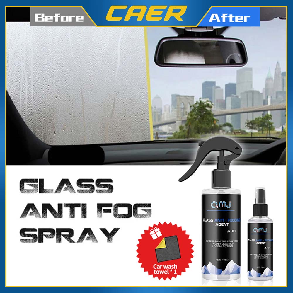 Glass Anti Fog Agent Car Rearview Mirrors Defogger Spray Longlasting Prevents Fogging Clear Vision Interior Windshield Auto Care
Glass Anti Fog Agent Car Rearview Mirrors Defogger Spray Longlasting Prevents Fogging Clear Vision Interior Windshield Auto Care