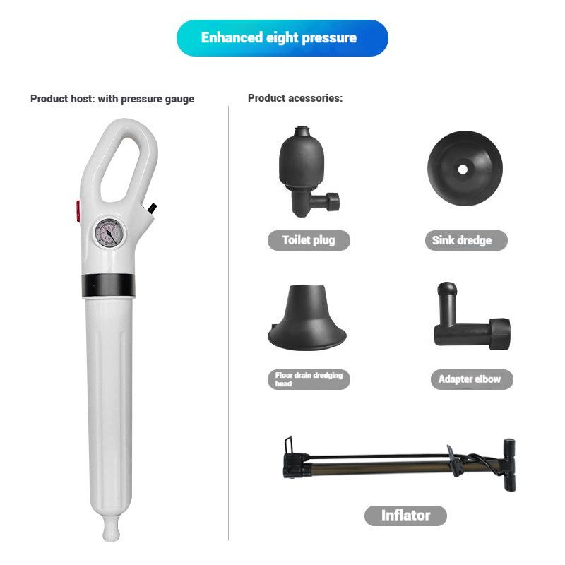 1PCS convenient and efficient air pressure toilet squat toilet blockage unclogger toilet floor drain drain toilet unclogger
1PCS convenient and efficient air pressure toilet squat toilet blockage unclogger toilet floor drain drain toilet unclogger