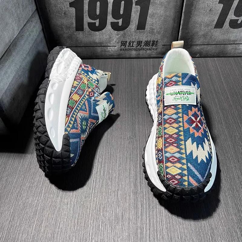Men s thick sole increase comfortable non-slip wear comfortable breathable casual sports shoes men s large size canvas shoes 43
Men s thick sole increase comfortable non-slip wear comfortable breathable casual sports shoes men s large size canvas shoes 43