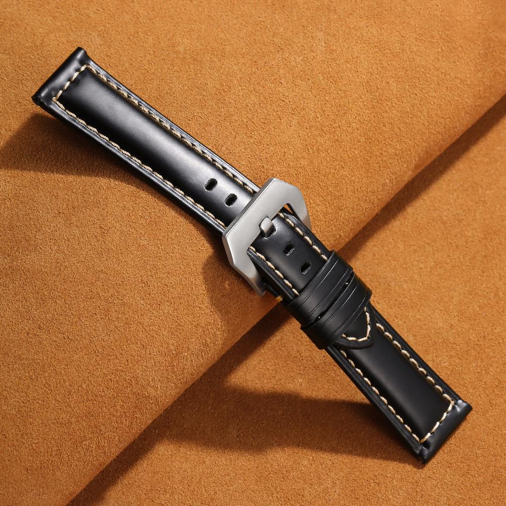 20mm 22mm 24mm 26mm Universal Vintage Oil Wax WatchStrap Brown Head Layer Cowhide Watchband Accessories for Panerai for Seiko 22mm чорний
20mm 22mm 24mm 26mm Universal Vintage Oil Wax WatchStrap Brown Head Layer Cowhide Watchband Accessories for Panerai for Seiko 22mm чорний