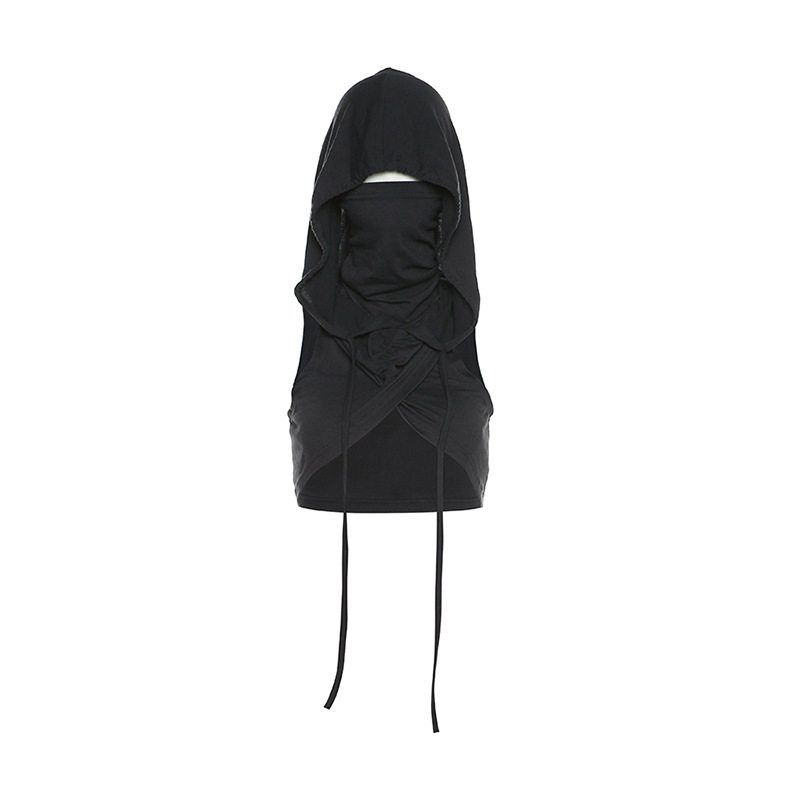 European and American Cross-Border Fashion Trends for Women in Autumn 2022: New Hooded Cropped Slim-Fit Versatile Tank Top Gray S
European and American Cross-Border Fashion Trends for Women in Autumn 2022: New Hooded Cropped Slim-Fit Versatile Tank Top Gray S
