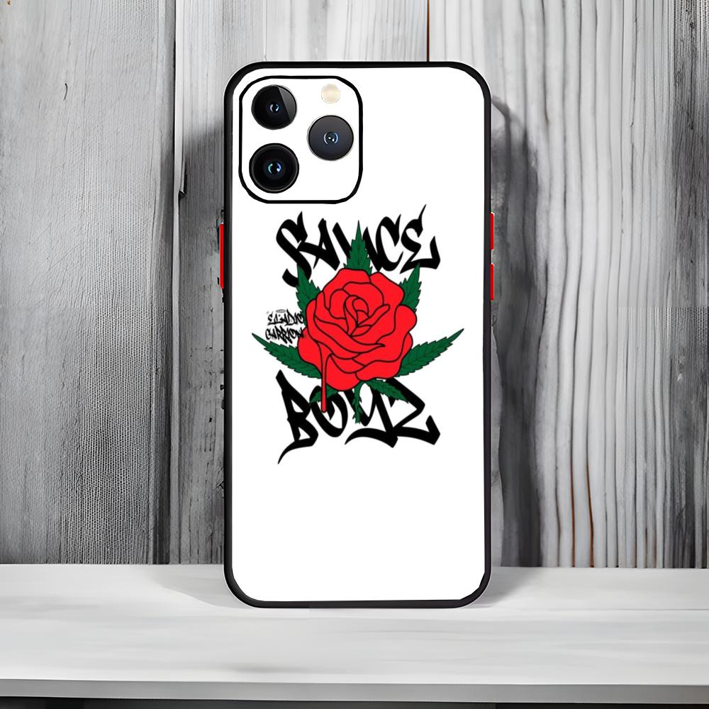 Trap Star E-Eladio Carrion Sauce Boyz Phone Case Black Matte Thin Phone Case For iPhone17 16 15 14 13 ProMax iphone17air
Trap Star E-Eladio Carrion Sauce Boyz Phone Case Black Matte Thin Phone Case For iPhone17 16 15 14 13 ProMax iphone17air