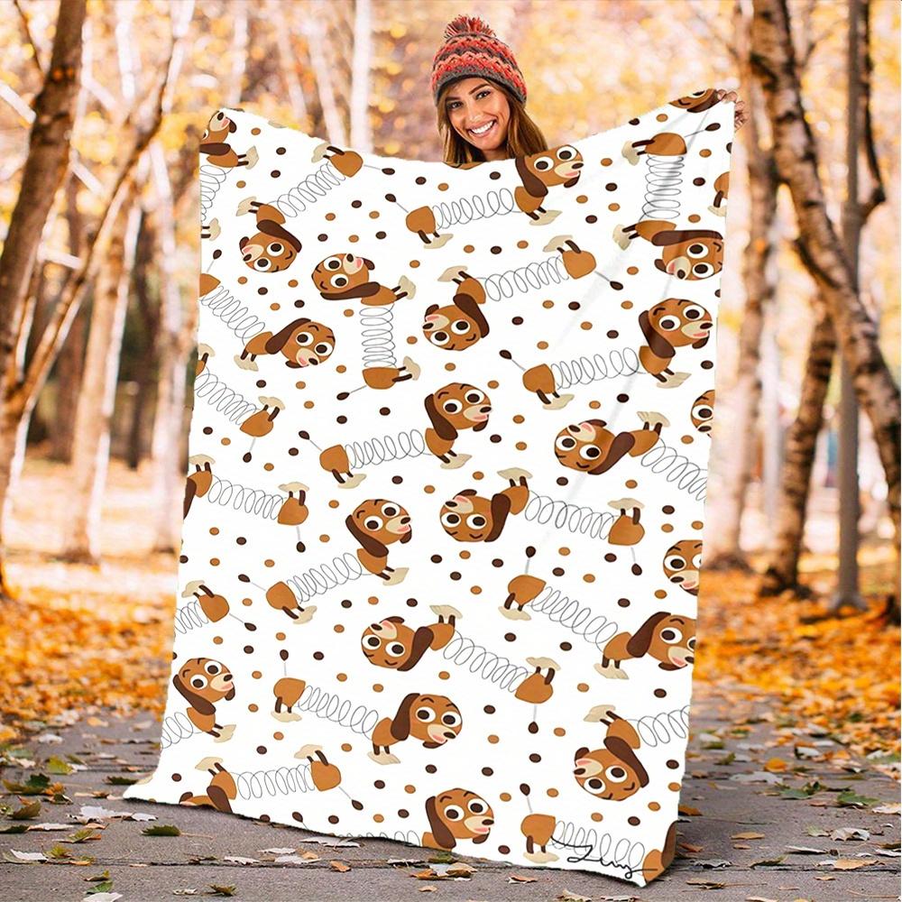 1pc Springy Pup, Bouncy Dog, Dachshund Digital Printed Flannel Blanket, Super Soft Plush Fleece Bed Cover, Multipurpose Four Season Blanket 150x180cm
1pc Springy Pup, Bouncy Dog, Dachshund Digital Printed Flannel Blanket, Super Soft Plush Fleece Bed Cover, Multipurpose Four Season Blanket 150x180cm