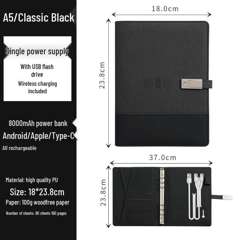 Business Leather Patchwork Notebook Logo Thickened Notepad Gift Set
Business Leather Patchwork Notebook Logo Thickened Notepad Gift Set