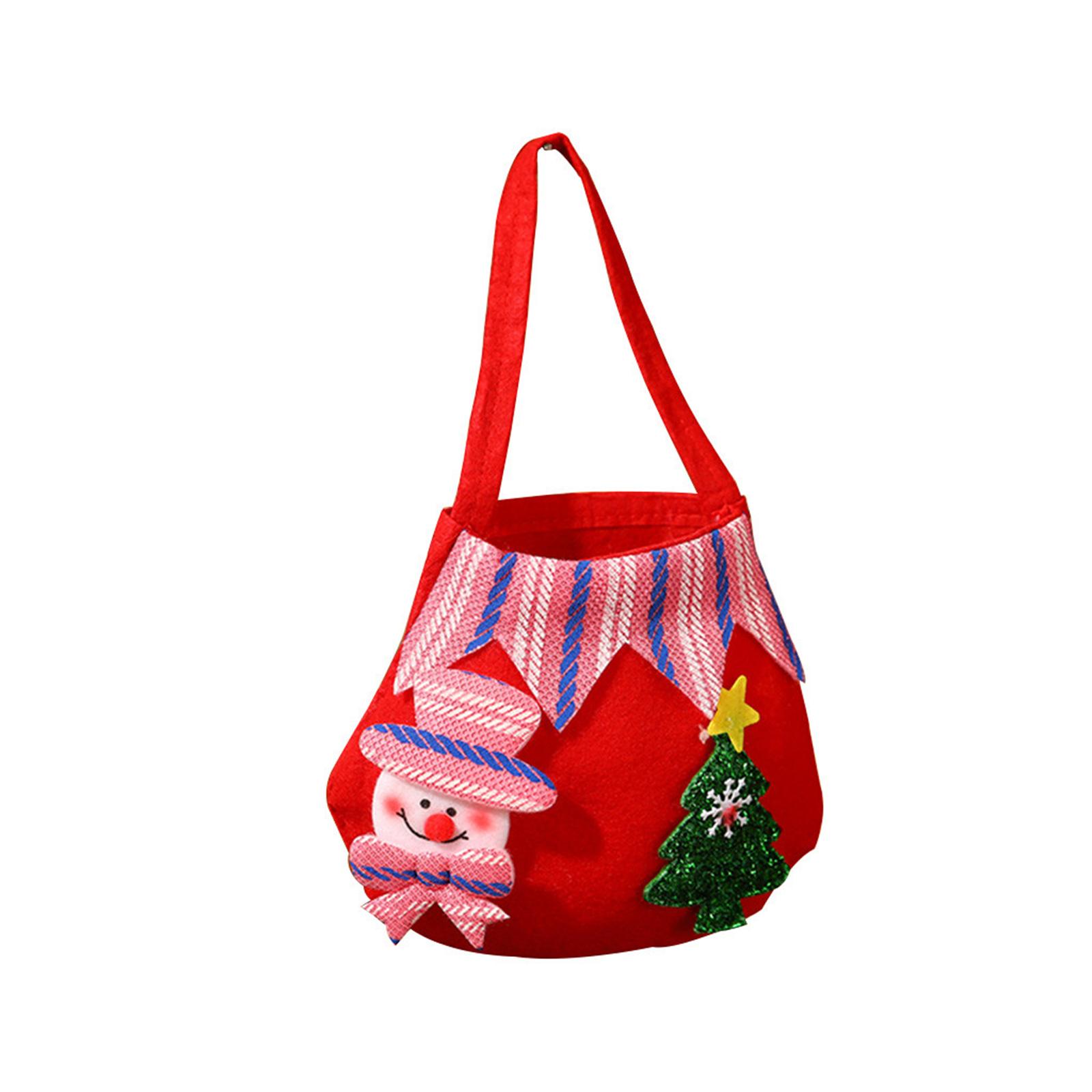 Christmas Gift Candy Bag Holiday Themed Tote Bag with Santa Claus and Christmas Tree Decorations Festive Design for Seasonal Use One Size
Christmas Gift Candy Bag Holiday Themed Tote Bag with Santa Claus and Christmas Tree Decorations Festive Design for Seasonal Use One Size