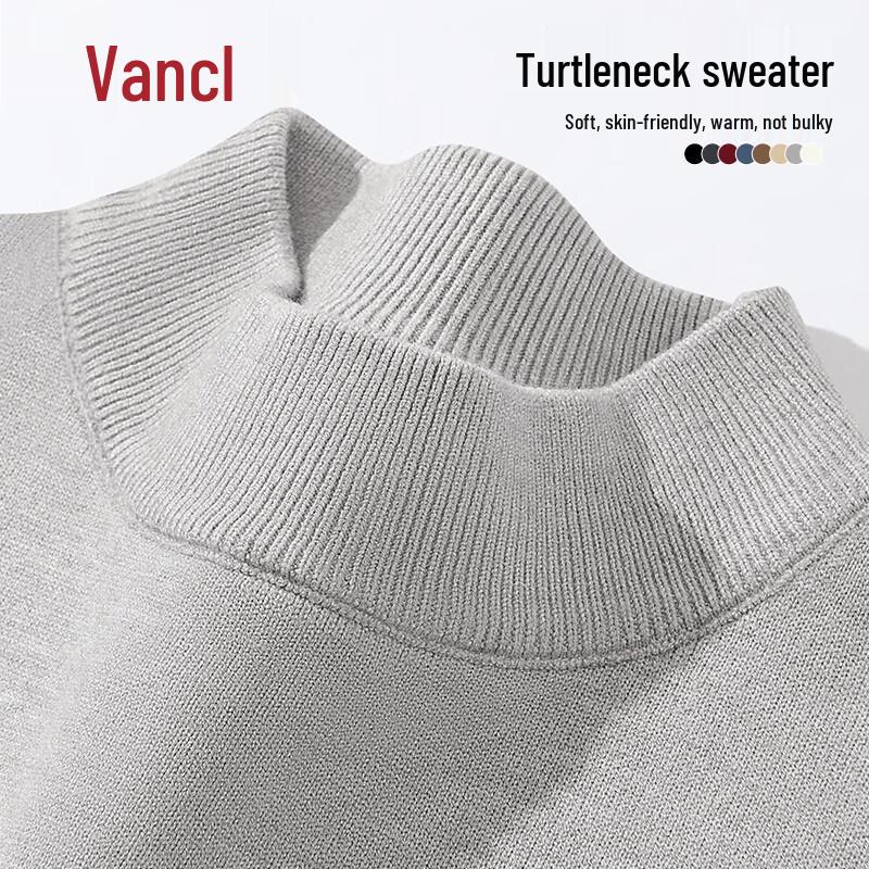 VANCL Men s Semi-High Collar Heavy Knit Sweater 3XL
VANCL Men s Semi-High Collar Heavy Knit Sweater 3XL
