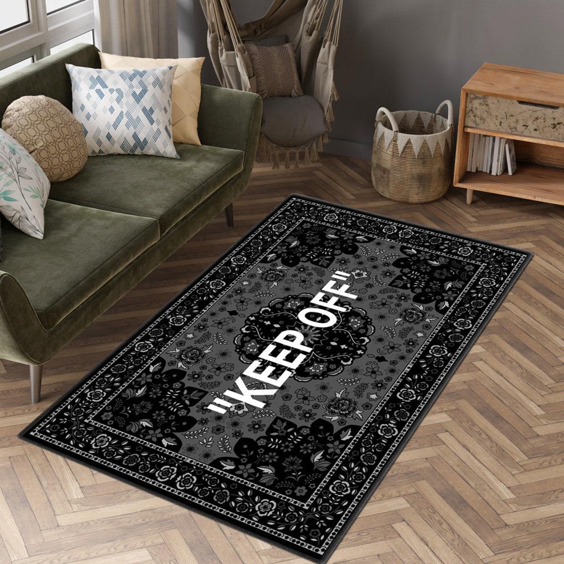 KEEP OFF Rug Hype Decor Large Off Black White Rug Hype Decor, Килимок для вітальні, подарунок на новосілля 100x120cm
KEEP OFF Rug Hype Decor Large Off Black White Rug Hype Decor, Килимок для вітальні, подарунок на новосілля 100x120cm